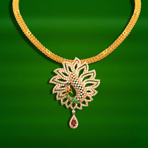 fancy gold necklace designs in 20 grams